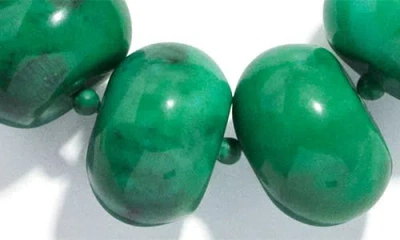 Baublebar Mildred Beaded Necklace In Green