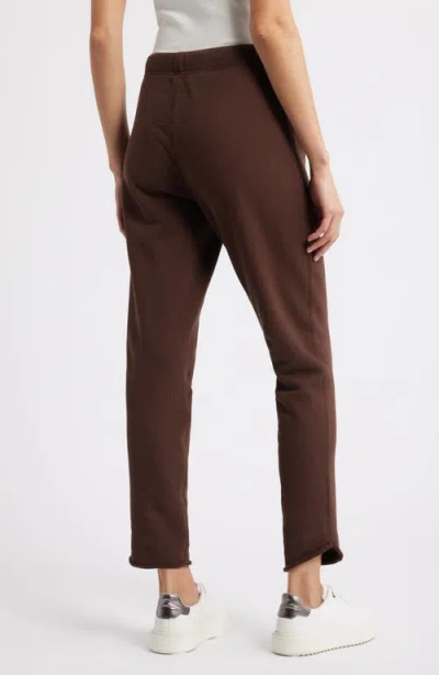 Frank & Eileen Christine Tulip Hem Joggers In Brown