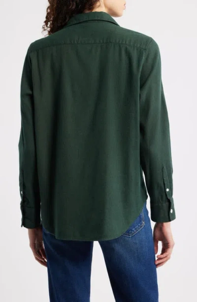 Frank & Eileen Eileen Relaxed Button-up Shirt In Green
