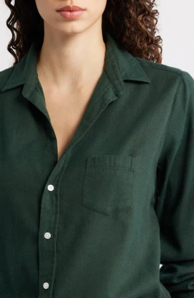 Frank & Eileen Eileen Relaxed Button-up Shirt In Green