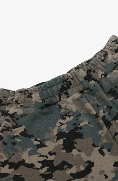 Students Clearfield Camo Fleece Cargo Pants In Green