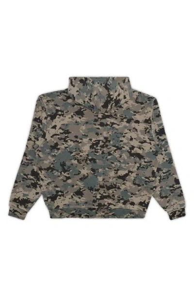 Students Grantsville Camo Zip Hoodie In Green