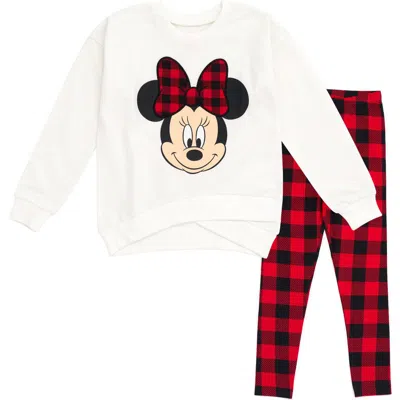 Disney Sweatshirt & Leggings Set In White