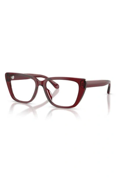 Emporio Armani 54mm Cat Eye Optical Glasses