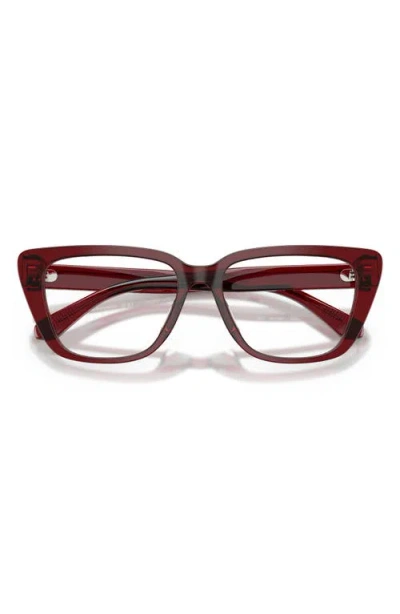 Emporio Armani 54mm Cat Eye Optical Glasses