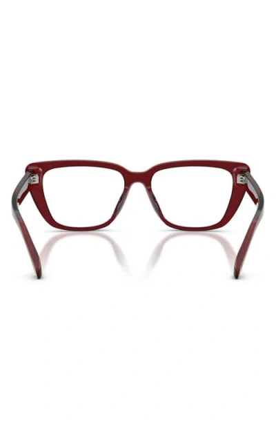 Emporio Armani 54mm Cat Eye Optical Glasses