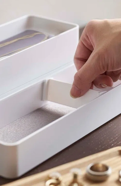 Yamazaki 3-tier Accessory/watch Box In White