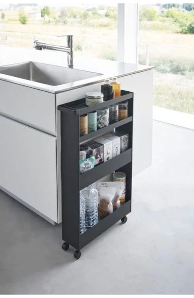 Yamazaki Slim Rolling Wagon In Black