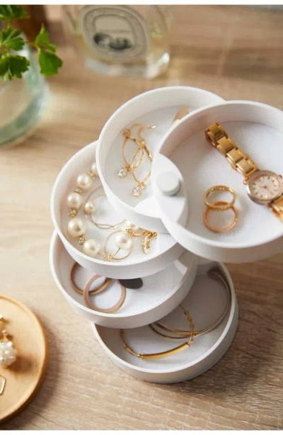 Yamazaki Stacked Jewelry Organizer In White