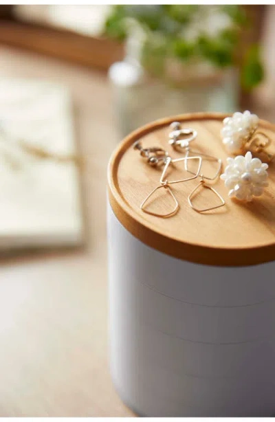 Yamazaki Stacked Jewelry Organizer In White