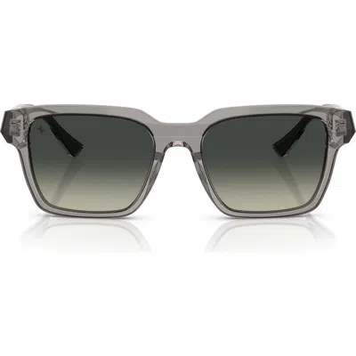 Scuderia Ferrari 55mm Gradient Square Sunglasses In Brown