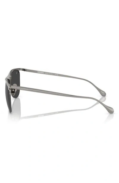 Scuderia Ferrari 59mm Pilot Sunglasses In Metallic
