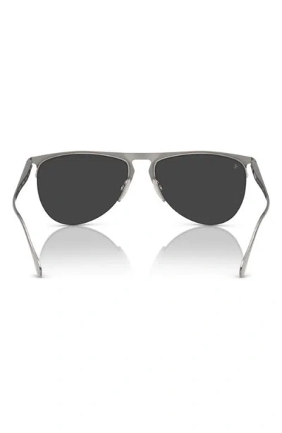 Scuderia Ferrari 59mm Pilot Sunglasses In Metallic