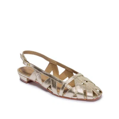 Bernardo Footwear Glinda Flat In Gold