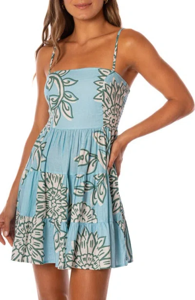 Maaji Emily Whimsy Vine Fit & Flare Dress In Multi