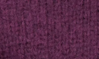 Mango Teen Zip Trim Sweater In Purple