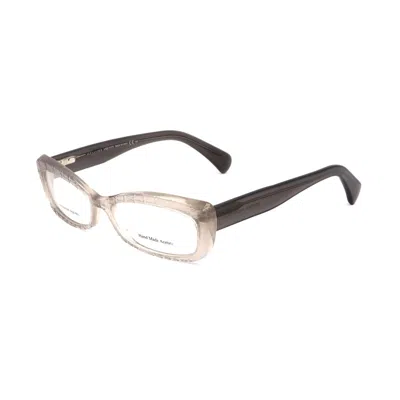 Alexander Mcqueen Bicolor Acetate Frames In Gray