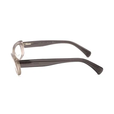 Alexander Mcqueen Bicolor Acetate Frames In Gray