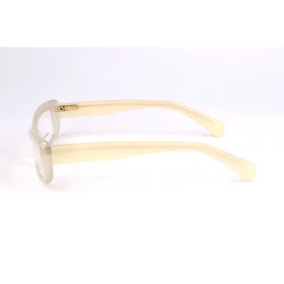 Alexander Mcqueen Bicolor Acetate Glasses Women's (frames) In Neutral