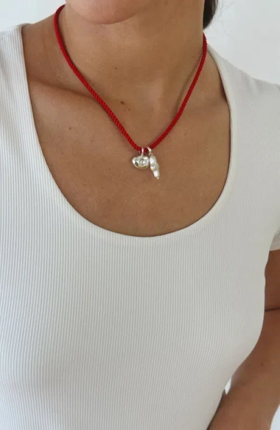 Joiana Jewelry Zirconia Bean Charm Pendant