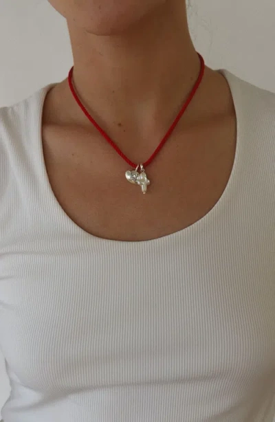 Joiana Jewelry Zirconia Bean Charm Pendant