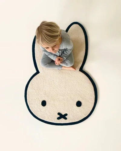 Maison Deux Nijntje Miffy Rug In Gray