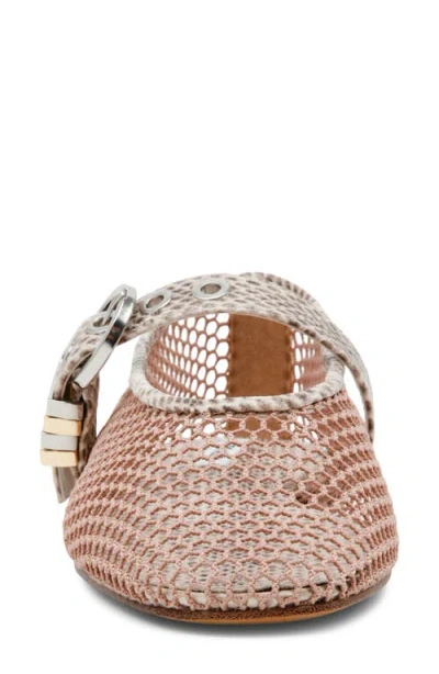 Steve Madden Lucia Mary Jane Flat In Brown