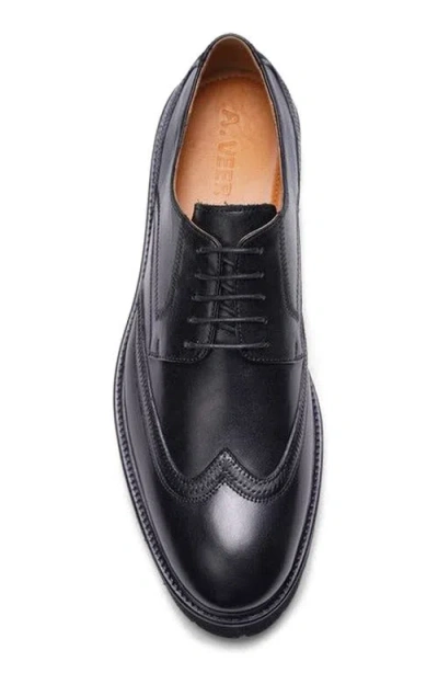 A. Veer Hadley Wingtip In Black