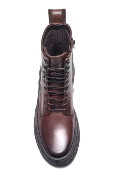 A. Veer Bastion Ankle Boot In Brown