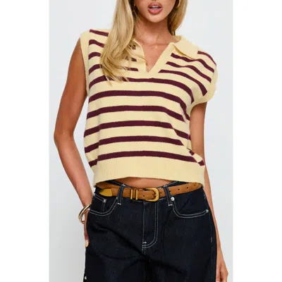 Princess Polly Yuliya Stripe Sweater Vest In Multi