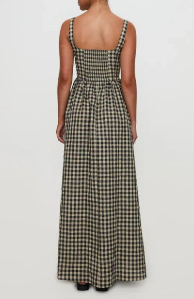 Princess Polly Cartmel Check Sleeveless Maxi Dress In Multi