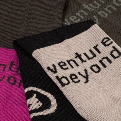 Backcountry Venture Beyond Merino Blend Ski Sock In Multi