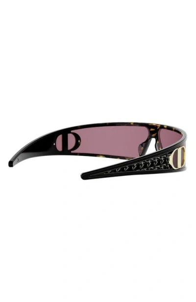 Dior Very M1u 91mm Mask Sunglasses In Brown