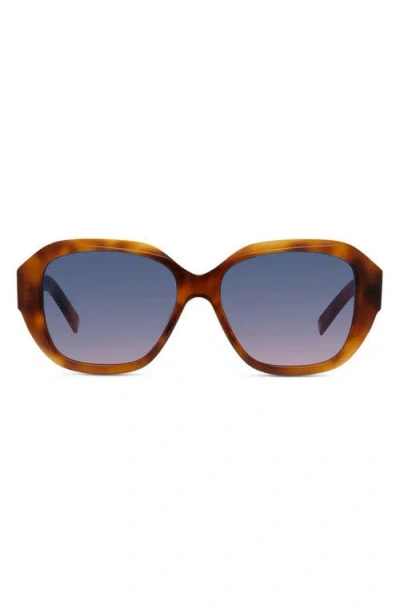 Givenchy Eyewear Square Frame Sunglasses In Brown