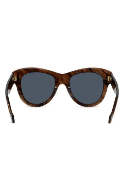 Loewe Anagram Round Sunglasses In Brown