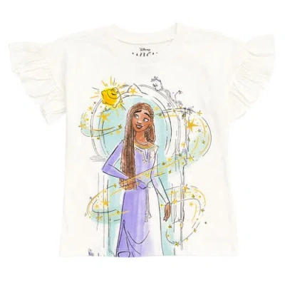 Disney Wish T-shirt & Leggings Set In White