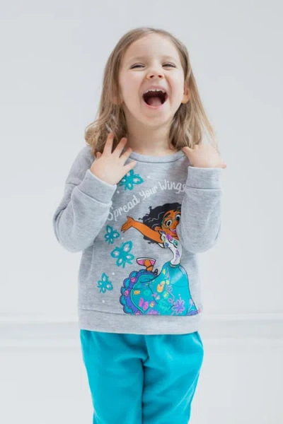 Disney Encanto Mirabel Fleece Sweatshirt & Pants Set In Gray