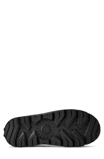Ugg Suede Classic Ultra Mini Weather Hybrid Ankle Boots In Black