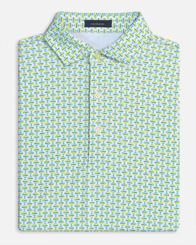 Turtleson Rocky Performance Polo In Green