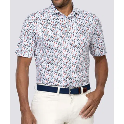 Turtleson Drew Performance Polo In Multi