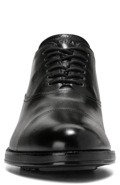 Cole Haan Newmark Grand Cap Toe Oxford In Black