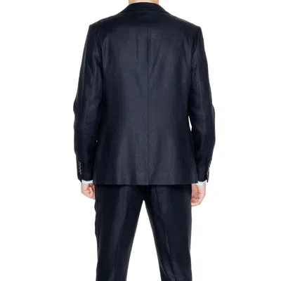 Antony Morato Linen Men's Suit In Black
