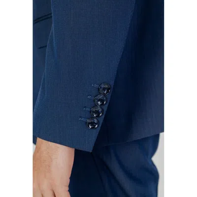 Antony Morato Polyester Men's Suit In Blue