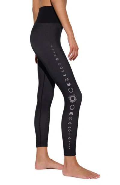 Spiritual Gangster Cosmic Harmony Icon Leggings In Black