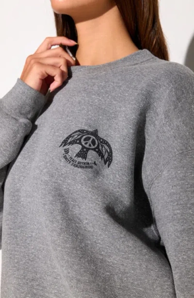 Spiritual Gangster Unity La Brea Sweatshirt In Gray