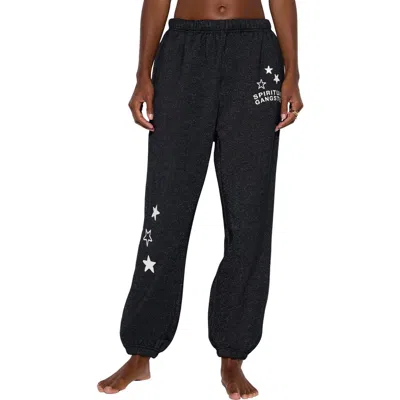 Spiritual Gangster Saturn Cotton Blend Sweatpants In Black