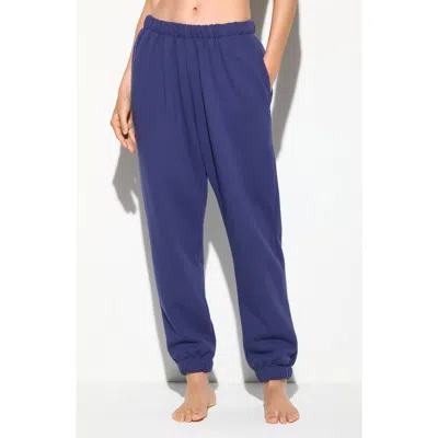 Spiritual Gangster Namaste Portia Cotton Sweatpants In Blue