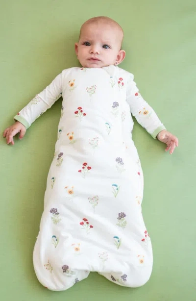 Kyte Baby The Original Sleep Bag™ 1.0 Tog Wildflower Wearable Blanket In White