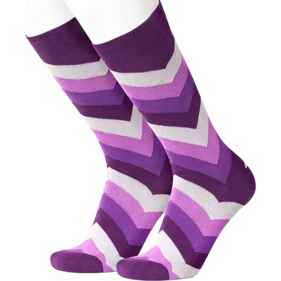 Beau Ties Of Vermont Socks In Purple
