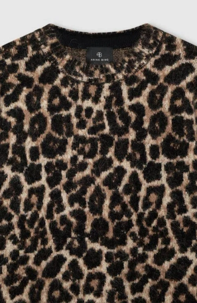 Anine Bing Sydney Crew Sweater In Multi